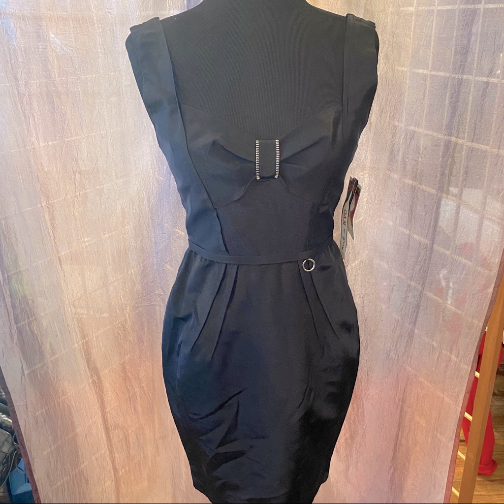 Yoana Baraschi Little Black Dress Nwt